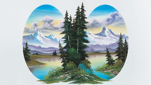 The Best of the Joy of Painting with Bob Ross | Double Oval Fantasy