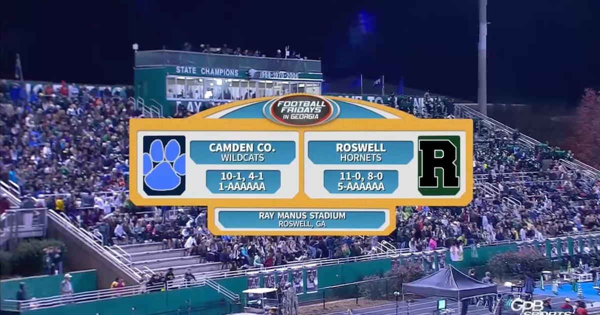 GHSA Playoff Round 2: Roswell vs. Camden County