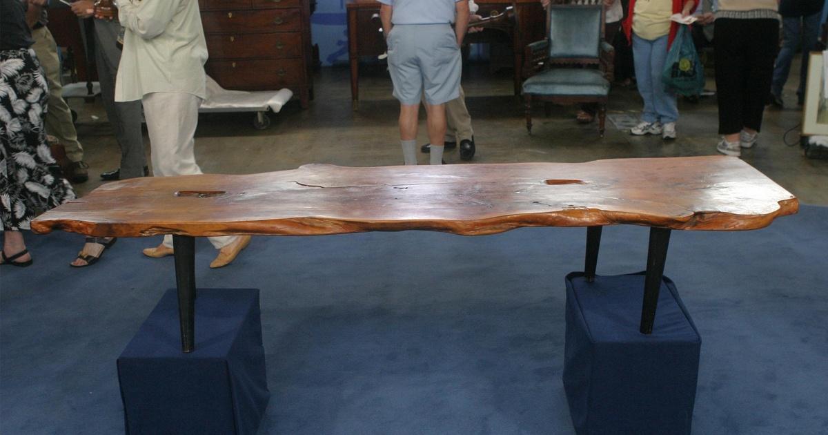 Antiques Roadshow Appraisal Nakashimastyle Table, ca. 1950 Season 23 Episode 22 PBS