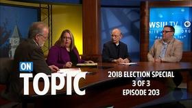 Video thumbnail: WSIU OnTopic 2018 Election Special 203