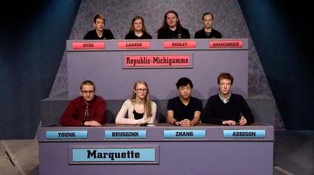 Video thumbnail: High School Bowl 4212: Republic-Michigamme vs. Marquette