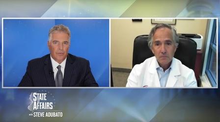 Video thumbnail: State of Affairs with Steve Adubato COVID Misinformation and Vaccine Passports