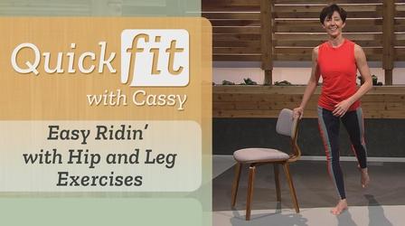 Video thumbnail: Quick Fit with Cassy Easy Ridin’ With Hip and Leg Exercises