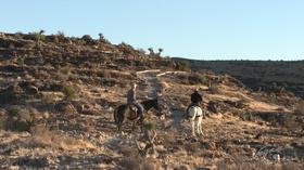 Video thumbnail: Outdoor Nevada A Sunset Horseback Ride in Red Rock Canyon