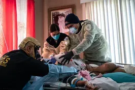 A photographer's view of the fight against COVID-19