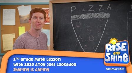 Video thumbnail: Rise and Shine Math Joel Lookadoo Sharing is Caring