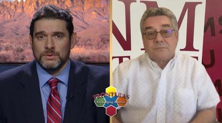 Video thumbnail: Fronteras NMSU President John Floros, GO Bond questions, COVID-19