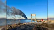 Massive fire at historic Singer building in Elizabeth