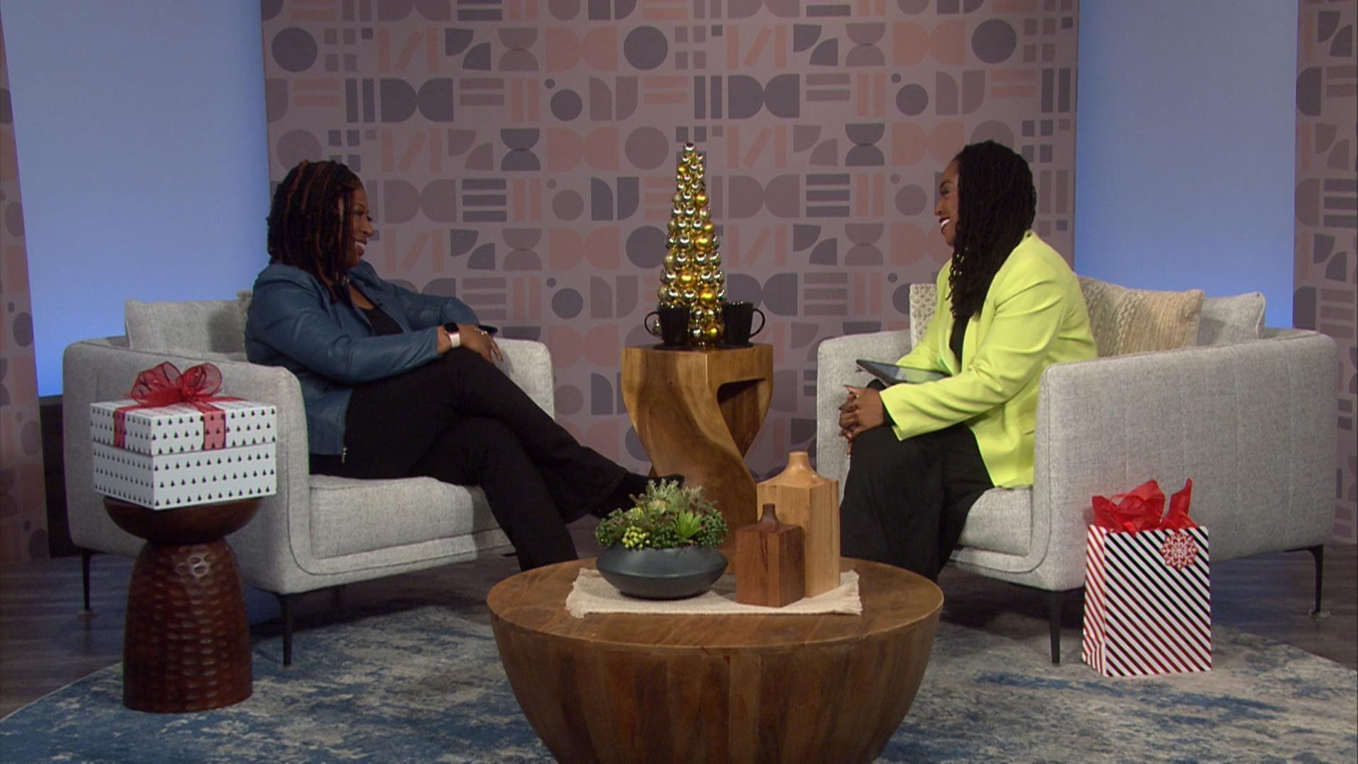 Host/Producer Kenia Thompson and Executive Producer Deborah Holt Noel..