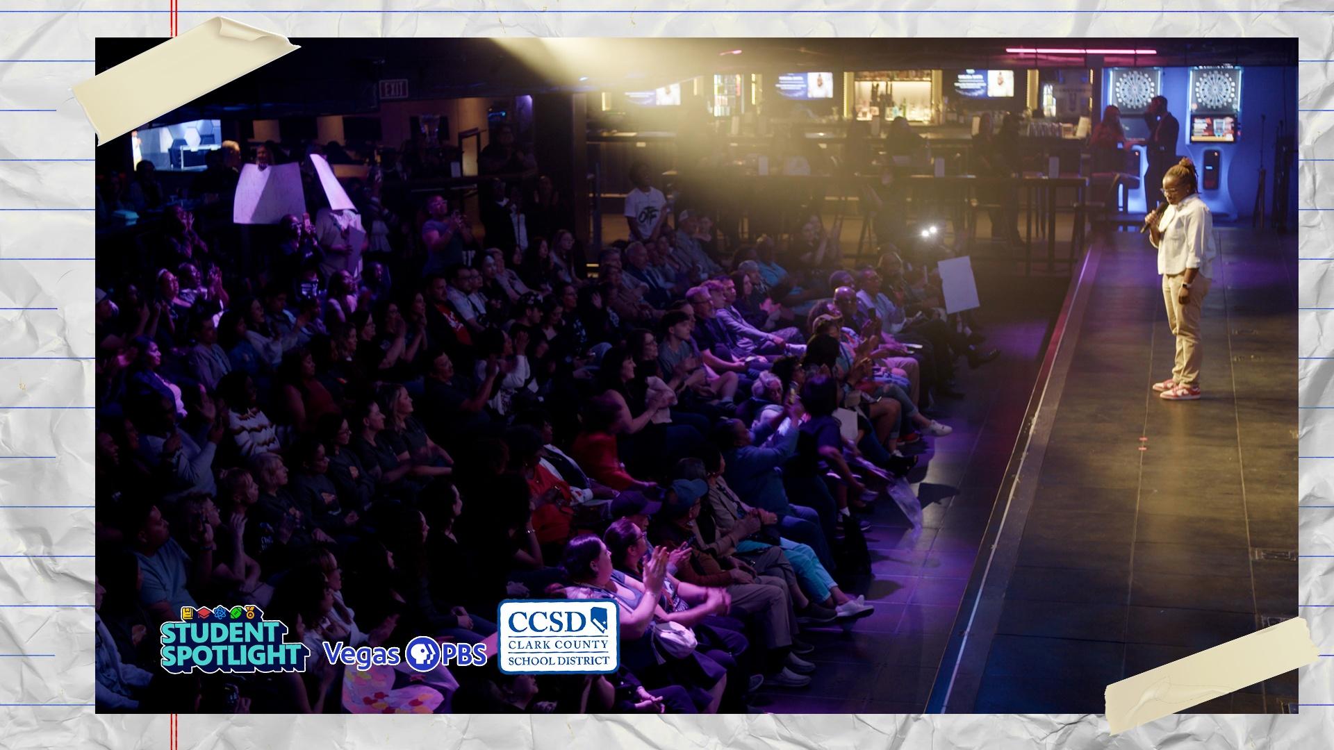 Meet Khelsea Smith, a Teachers Assistant at Hal Smith ES & winner of CCSD’s Got Talent!