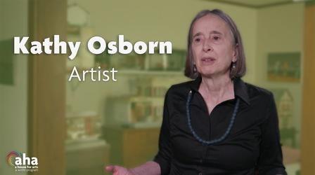 Video thumbnail: AHA! A House for Arts Interior Painter Kathy Osborn
