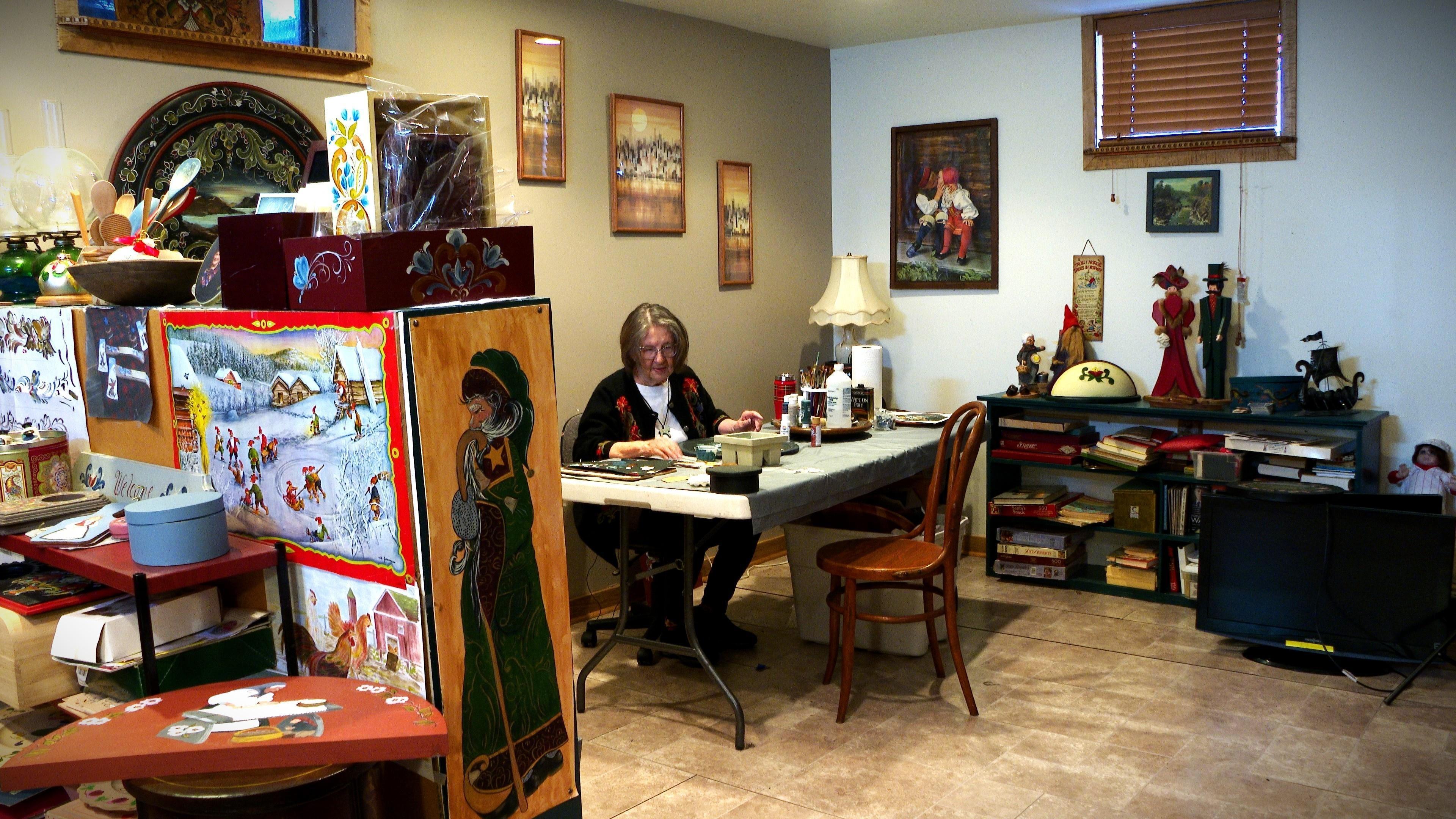 Janet Almquist Rosemaling
