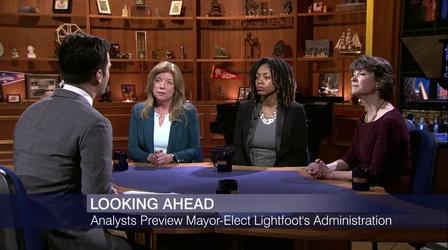 Video thumbnail: Chicago Tonight Looking Ahead: Analysts Preview Lightfoot Administration