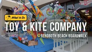 Flying Kites at Rehoboth Beach is a Summer Tradition