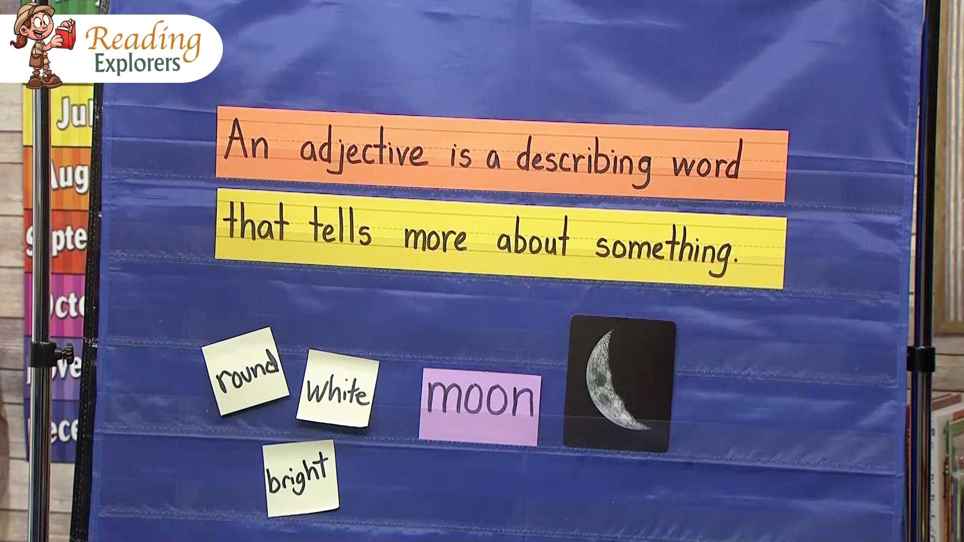 Reading Explorers K-341: Introduction to Adjectives Season Episode  223 PBS