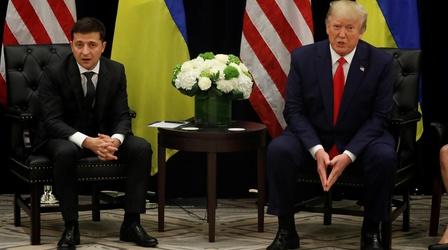 Video thumbnail: PBS NewsHour What lawmakers learned from Trump’s Ukraine call memo