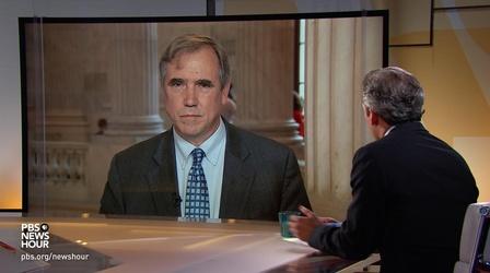 Video thumbnail: PBS NewsHour Merkley: U.S. needs watchdog, not Russian talking points