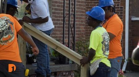 Video thumbnail: One Detroit High Schoolers Learn Carpentry