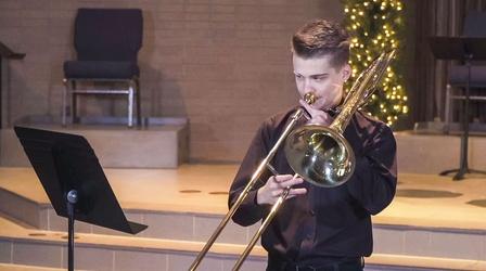 Video thumbnail: On Stage at Curtis Robert Conquer: Trombone Instrument with a Slide