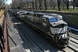 Long trains cause problems for communities near crossings