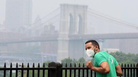 Video thumbnail: PBS NewsHour How worsening global air quality puts human health at risk