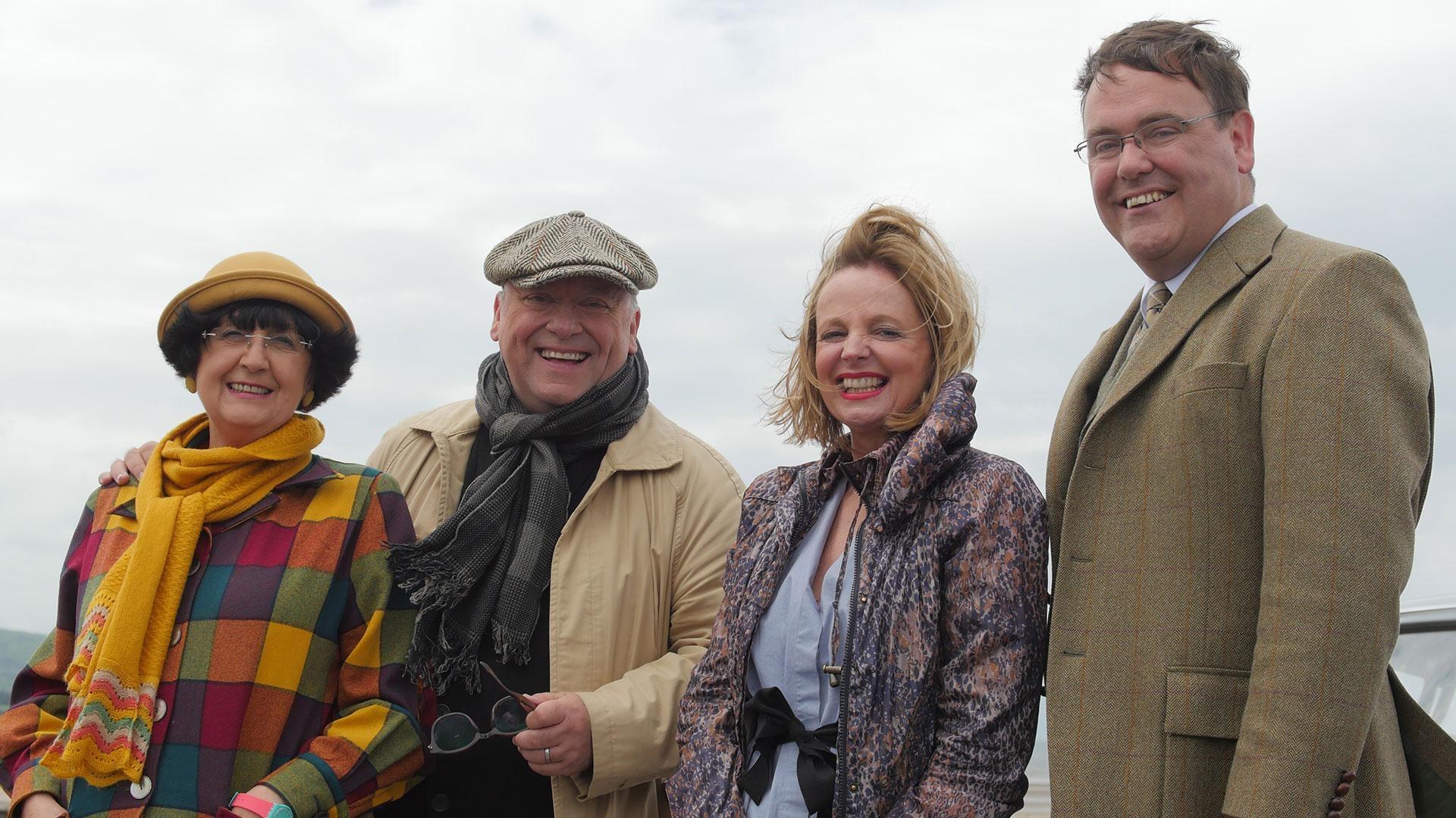 Claire Grogan and Alex Norton