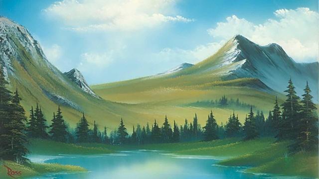 The Best of the Joy of Painting with Bob Ross | Mountain Ridge Lake