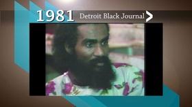 Video thumbnail: American Black Journal 1981 Detroit Black Journal Clip: Aaron Ibn Pori Pitts