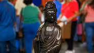 Appraisal: 19th C. Chinese Bronze Guanyin Figure