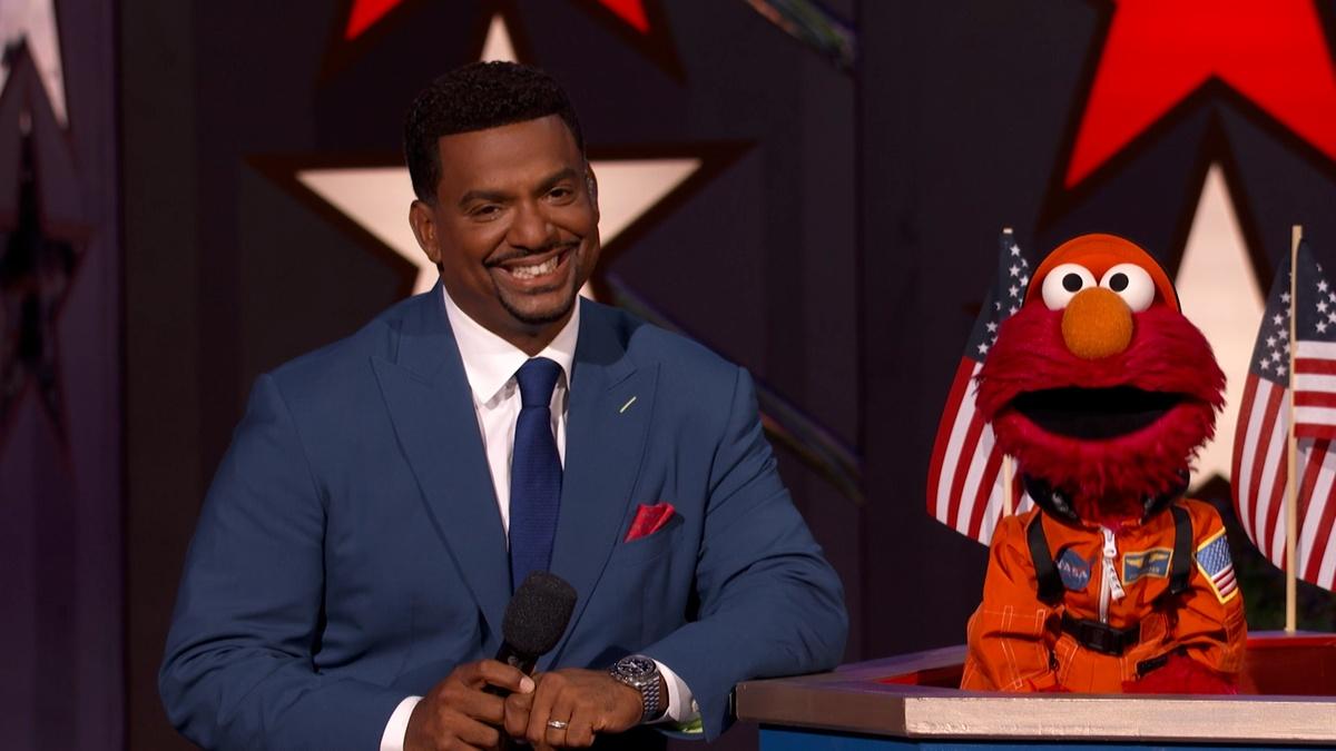 Elmo Rizzo Alfonso Ribeiro & Elmo With a Message From the ISS | A Capitol Fourth ...