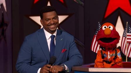 Video thumbnail: A Capitol Fourth Alfonso Ribeiro & Elmo With a Message From the ISS
