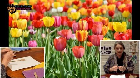 Video thumbnail: Lincoln Center Pop - Up Classroom Collaging Workshop with Barbara Ellmann