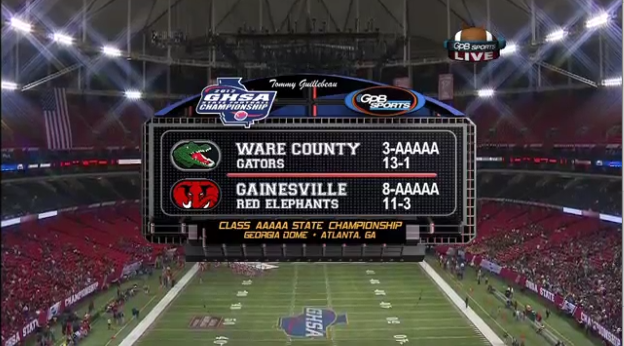 Football Fridays in Georgia GHSA 5A Final: Gainesville vs. Ware County  Season 2012 Episode 32 PBS
