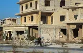 Syrians describe living in crossfire of brutal civil war
