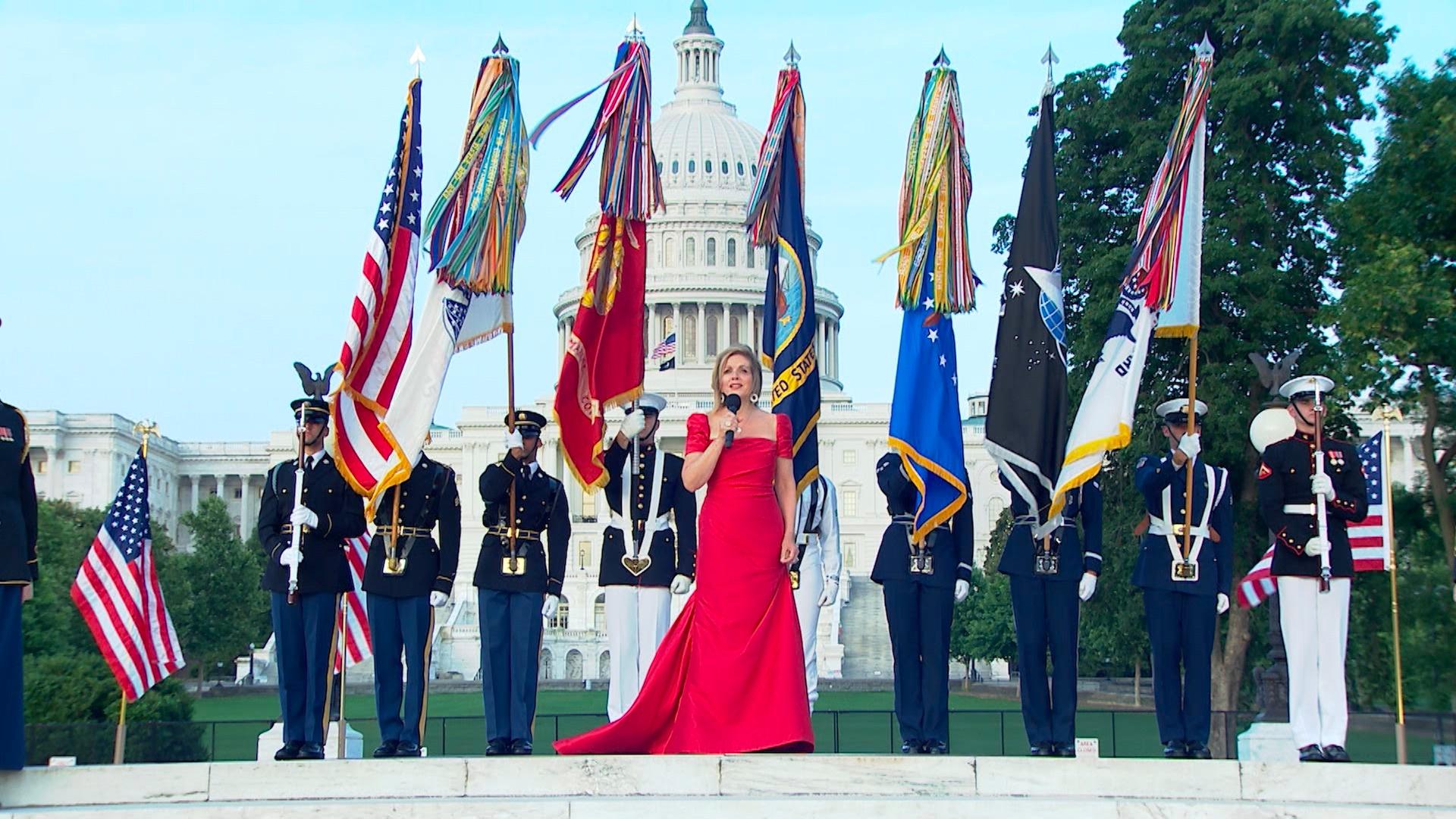 Renée Fleming Performs the National Anthem