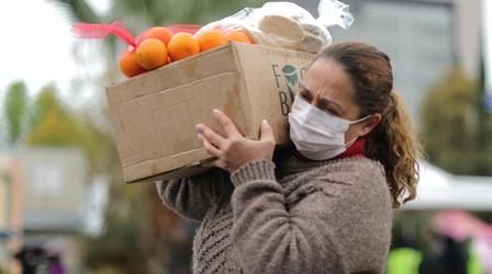 Video thumbnail: PBS NewsHour How COVID-19 is keeping food from America's hungriest