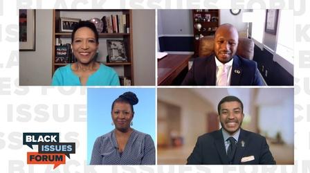 Video thumbnail: Black Issues Forum Biden MAGA GOPers, Student Debt and Black Women Athletes