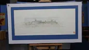 Appraisal: Frank Lloyd Wright Drawing, ca. 1955