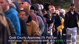 Video thumbnail: Chicago Tonight Crain’s Headlines: Cook County OKs 3% Tax on Pot Sales