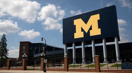 Video thumbnail: PBS NewsHour Analyzing the University of Michigan sexual abuse settlement