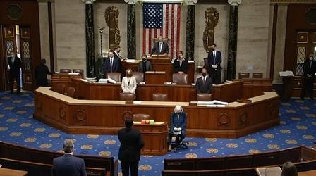 House votes to impeach President Trump for a second time