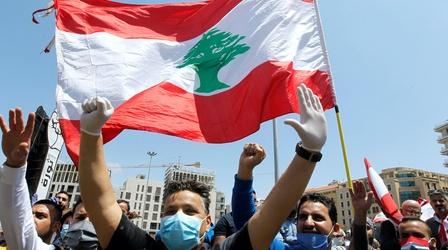 Video thumbnail: PBS NewsHour Bankrupt Lebanon contends with pandemic's rising threat