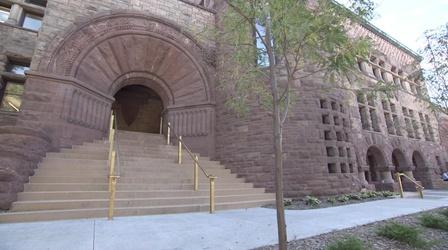 Video thumbnail: Almanac Public safety amendment, Jeremy Miller, Pillsbury Hall tour