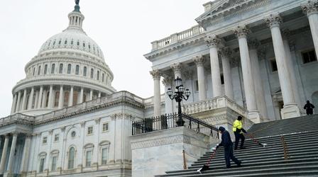 Video thumbnail: PBS NewsHour Trump threatens to reject long-awaited COVID relief bill
