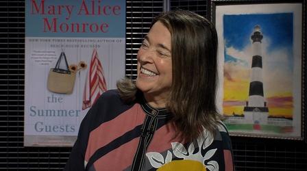 Video thumbnail: NC Bookwatch Mary Alice Monroe, The Summer Guests