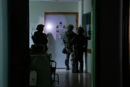 A look inside the Gaza hospital raided by Israeli forces