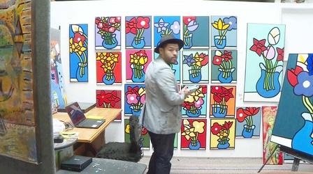 Video thumbnail: KLRN ARTS April 19, 2018 | Homelessness to successful artist
