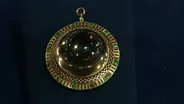 Appraisal: Tiffany & Co. Citrine & Garnet Pendant, ca. 1885