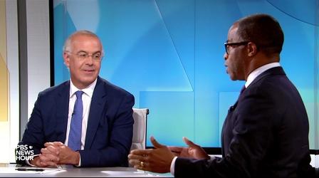 Video thumbnail: PBS NewsHour Brooks and Capehart on Jan. 6 committee, infrastructure