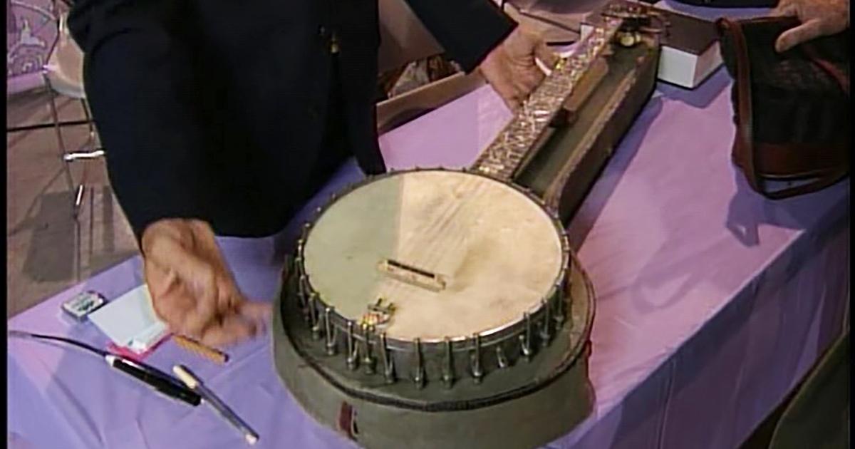Antiques Roadshow Appraisal S. S. Stewart Philadelphia Banjo, ca. 1885 Season 22 Episode